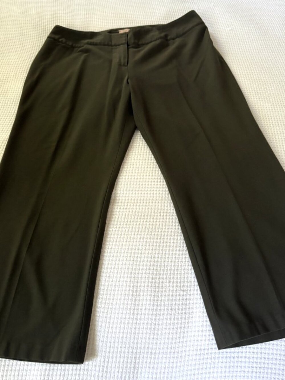 Olive Green Dress/Work Pants by i.e.